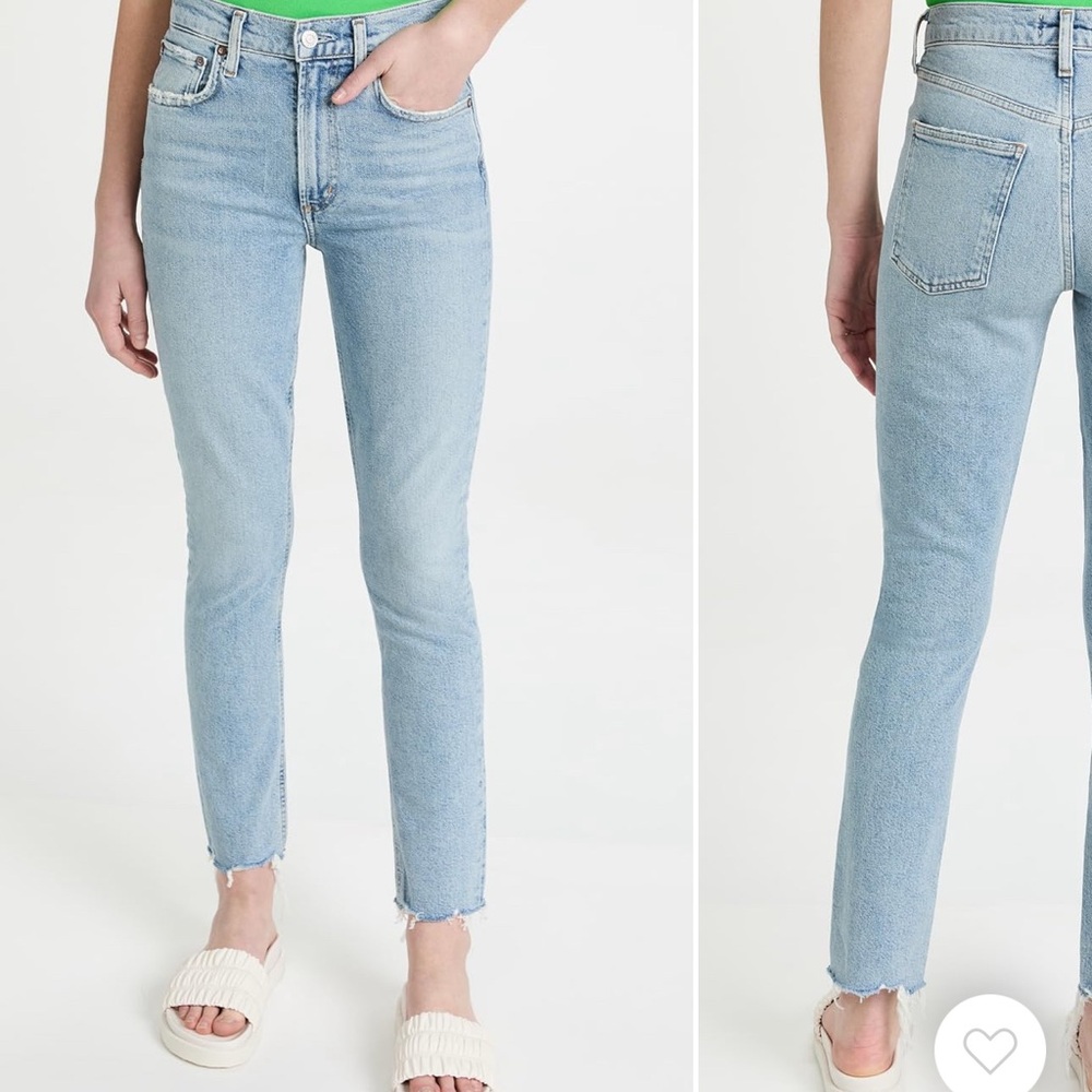 Agolde Merrel straight midrise Jean -Size 27